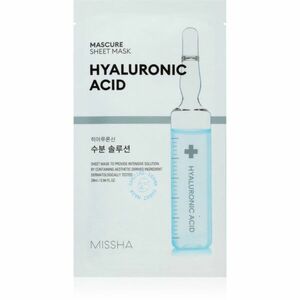 Missha Mascure Hyaluronic Acid hydratační plátýnková maska 28 ml obraz