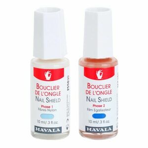 Mavala Nail Camouflage Nail Shield dvoufázová péče pro regeneraci a elasticitu nehtů 2x10 ml obraz