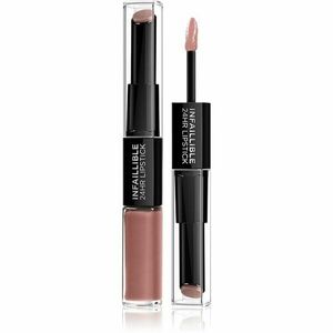 L’Oréal Paris Infallible 24H dlouhotrvající rtěnka a lesk na rty 2 v 1 odstín 101 Everlasting Parisian 5, 7 g obraz