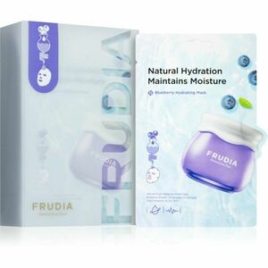 Frudia Blueberry hydratační maska pro citlivou a suchou pleť 10x20 ml obraz