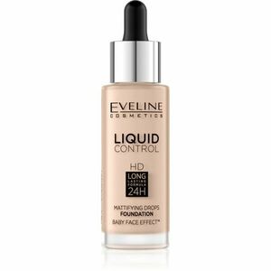 Eveline Cosmetics Liquid Control tekutý make-up s pipetou odstín 002 Soft Porcelain 32 ml obraz