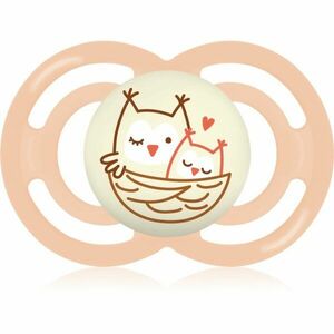 MAM Perfect Nights 6+ months dudlík na noc Pink Owl 1 ks obraz