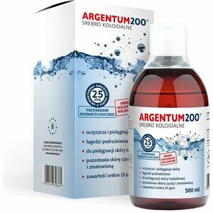 Aura Herbals Argentum 200 Collodial Silver 25 ppm tonikum s koloidním stříbrem 500 ml obraz