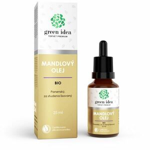 Green Idea Mandlový olej BIO mandlový olej lisovaný za studena 25 ml obraz