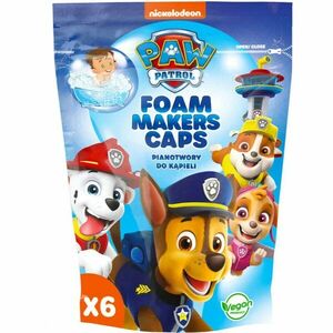 Nickelodeon Paw Patrol Foam Makers Caps pěna do koupele pro děti 6x16 g obraz