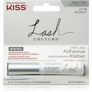 KISS Lash Couture lepidlo na umělé řasy s aplikátorem odstín White 5 g obraz