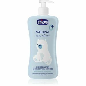 Chicco Natural Sensation Baby tělové mléko pro děti od narození 0+ 500 ml obraz