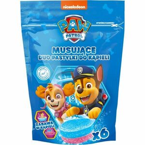 Nickelodeon Paw Patrol Bath Pills barevné šumivé tablety do koupele 6x20 g obraz