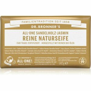 Dr. Bronner’s Sandalwood & Jasmine tuhé mýdlo 140 g obraz
