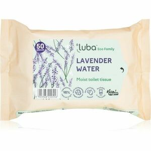 Luba ECO Family vlhčený toaletní papír Lavander 50 ks obraz