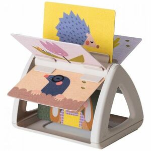 Taf Toys Tummy Time Spining Book Urban Garden otočná knížka 1 ks obraz