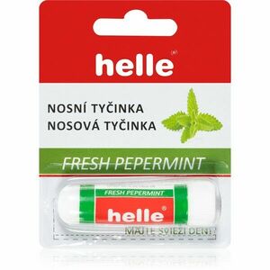 Helle Nosní tyčinka s mátou inhalační tyčinka k uvolnění nosu a nosních dutin 1 ks obraz