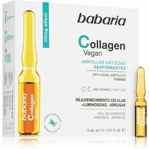 Babaria Collagen koncentrované sérum proti příznakům stárnutí pleti v ampulích 5x2 ml obraz