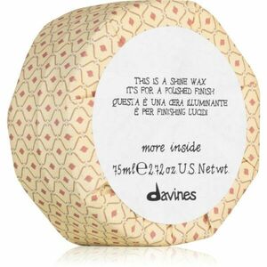 Davines More Inside Shine Wax vosk na vlasy pro lesk a hebkost vlasů 75 ml obraz