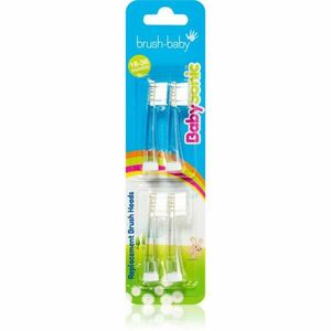 Brush Baby BabySonic náhradní hlavice pro zubní kartáček pro děti 18 - 36 months 4 ks obraz