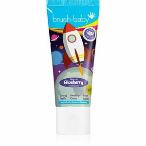 Brush Baby Rocket dětská zubní pasta borůvka 50 ml obraz