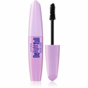 Avon DelightFull False Lash voděodolná prodlužující řasenka odstín Blackest Black 10 ml obraz