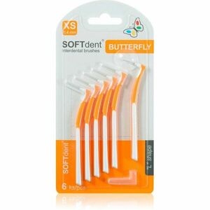 SOFTdent Butterfly XS mezizubní kartáček 0, 4 mm 6 ks obraz