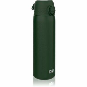 Ion8 Leak Proof nerezová láhev na vodu Dark Green 600 ml obraz
