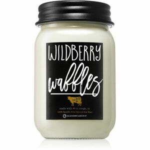 Milkhouse Candle Co. Farmhouse Wildberry Waffles vonná svíčka Mason Jar 369 g obraz