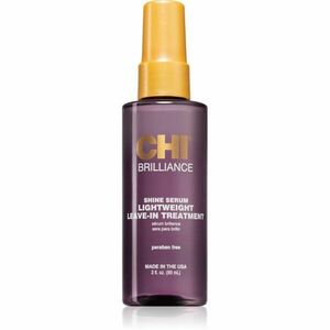 CHI Brilliance Shine Serum Lightweight Leave-in Ttreatment lehké sérum pro lesk a hebkost vlasů 89 ml obraz