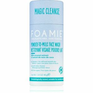 Foamie Powder-To-Milk Face Wash jemný pudr pro dokonalé vyčištění pleti 40 g obraz