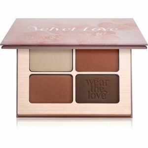 ZOEVA Velvet Love Eyeshadow Quad paletka očních stínů odstín Easy Nude Eyes 4x1, 5 g obraz