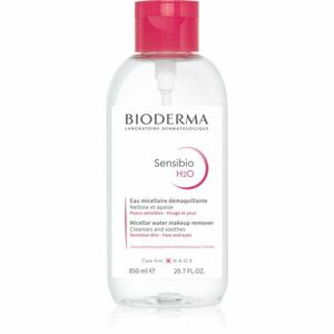 Bioderma Sensibio H2O micelární voda pro citlivou pleť s dávkovačem 850 ml obraz