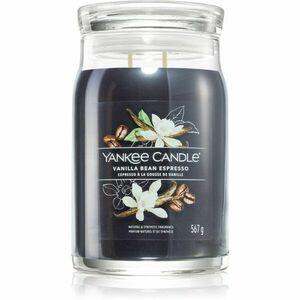 Yankee Candle Vanilla Bean Espresso vonná svíčka Signature 567 g obraz