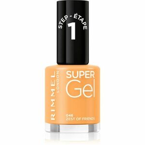 Rimmel Super Gel gelový lak na nehty bez užití UV/LED lampy odstín 046 Zest Of Friends 12 ml obraz