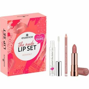 essence The Nude Lip Set dárková sada na rty Heavenly obraz