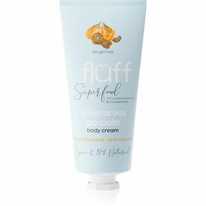 Fluff Superfood Tangerines tělový krém proti celulitidě Grapefruit Extract & Macadamia Oil 150 ml obraz