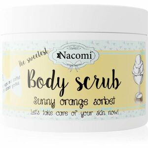Nacomi The Sweetest Sunny Orange Sorbet tělový peeling 200 g obraz