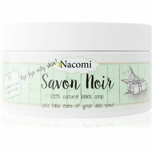 Nacomi Bye-Bye oily skin! černé mýdlo na obličej a tělo 120 g obraz