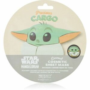 Mad Beauty Star Wars Grogu plátýnková maska se zjemňujícím účinkem 25 ml obraz