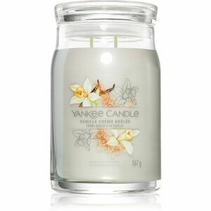 Yankee Candle Vanilla Crème Brûlée vonná svíčka 567 g obraz