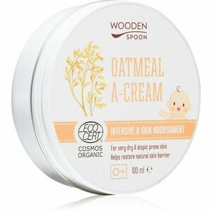 WoodenSpoon Oatmeal A-Cream výživný zklidňující krém pro suchou až atopickou pokožku 100 ml obraz