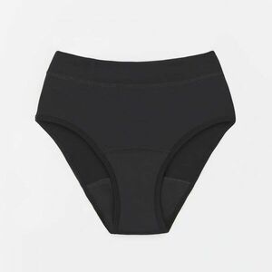 Snuggs Period Underwear Hugger: Extra Heavy Flow Black látkové menstruační kalhotky pro silnou menstruaci velikost S Black 1 ks obraz
