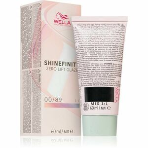 Wella Professionals Shinefinity Zero Lift Glaze demipermanentní barva na vlasy odstín 00/89 - Blue Booster 60 ml obraz