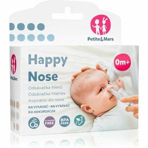 Petite&Mars Happy Nose odsávačka nosních hlenů 0 m+ 1 ks obraz