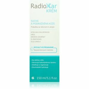 Radioxar RadioXar krém intenzivně hydratační krém pro velmi suchou citlivou a atopickou pokožku 150 ml obraz