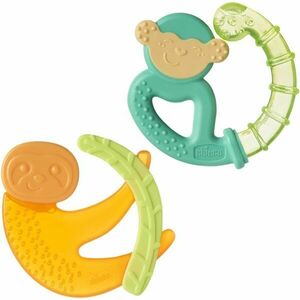 Chicco Fresh Monkey kousátko 4 m+ Turquoise 1 ks obraz