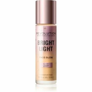Makeup Revolution Bright Light Face Glow rozjasňující tónovací fluid odstín Gleam Light 23 ml obraz