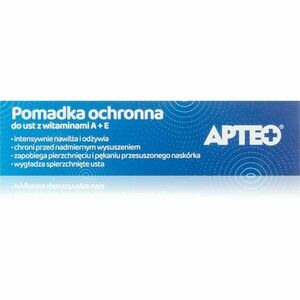 Apteo Protective lipstick with vitamins A+E pomáda na rty pro výživu a hydrataci 1 ks obraz