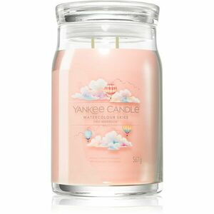 Yankee Candle Watercolour Skies vonná svíčka Signature 567 g obraz