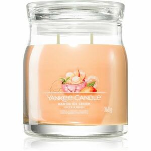 Yankee Candle Mango Ice Cream vonná svíčka Signature 368 g obraz