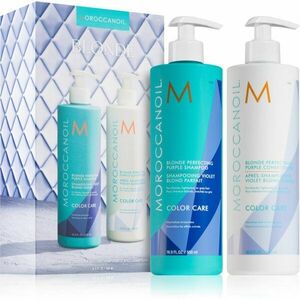 Moroccanoil Color Care sada pro blond a melírované vlasy obraz