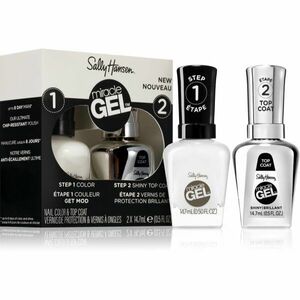 Sally Hansen Miracle Gel™ sada lak na nehty a top coat odstín 900 Get Mod obraz