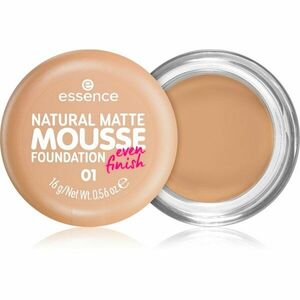 essence NATURAL MATTE MOUSSE pěnový make-up odstín 01 16 g obraz