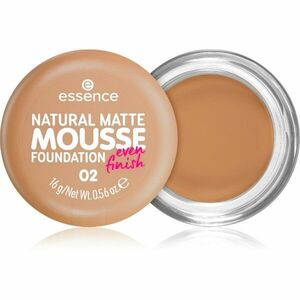 essence NATURAL MATTE MOUSSE pěnový make-up odstín 02 16 g obraz